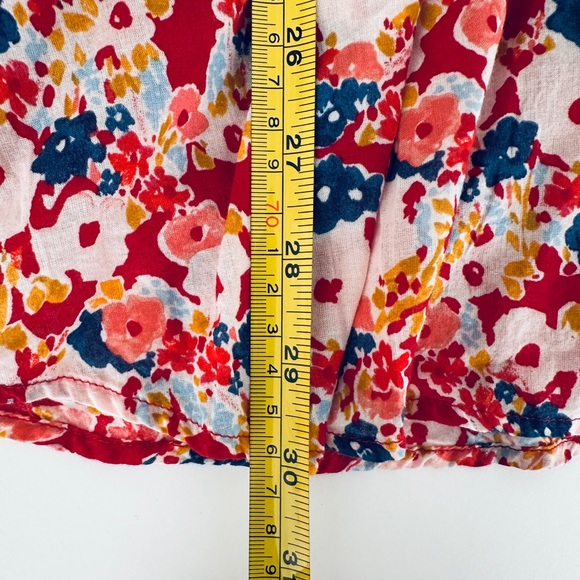 Crewcuts Floral Printed Flutter Sleeve Voile Dress Girls Size 12 - Picture 9 of 12